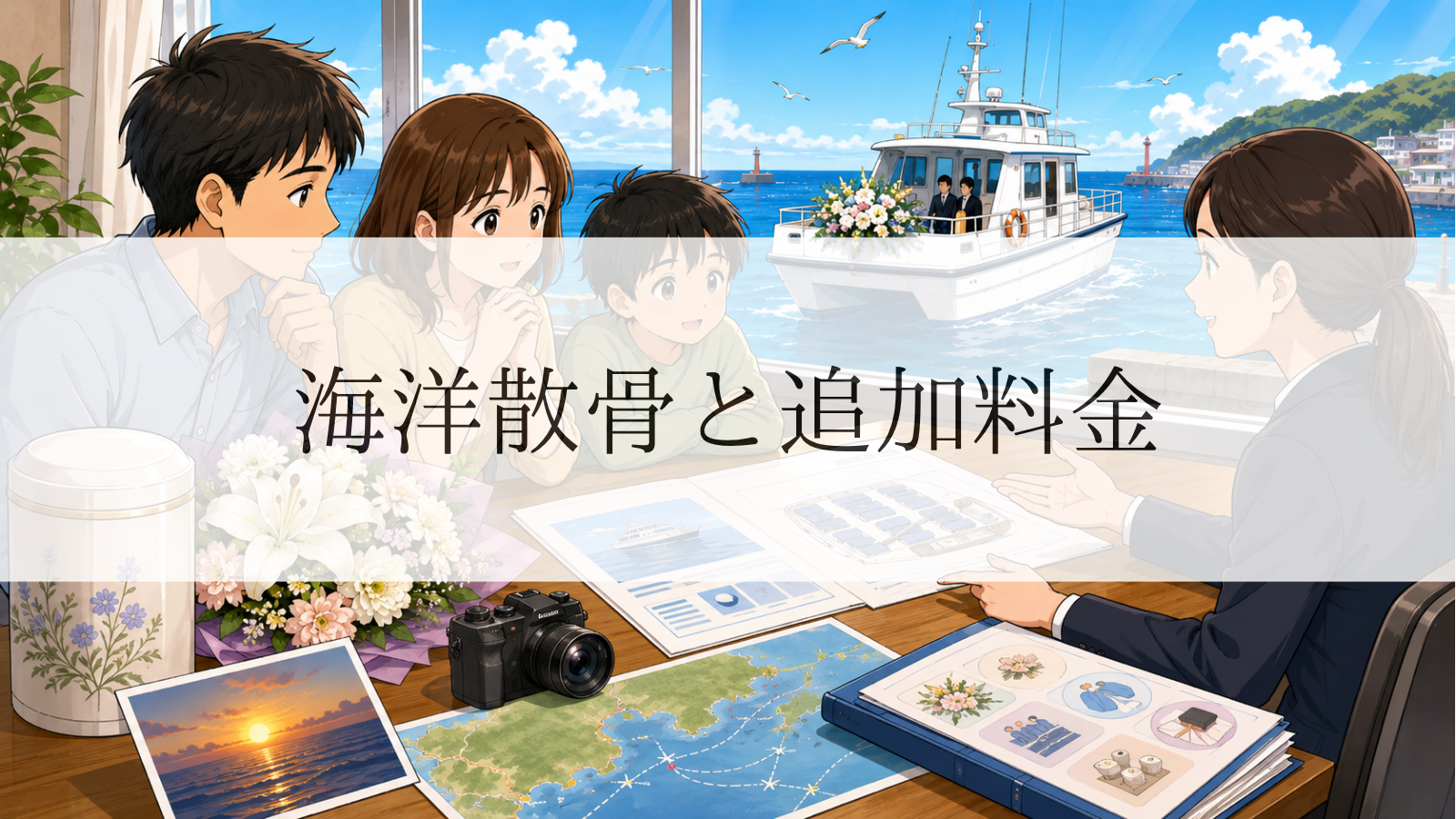 海洋散骨で追加料金が発生するケースとは？見積り前の注意点